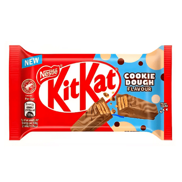 KitKat 4 Finger COOKIE DOUGH Milk Chocolate Biscuit Bar 41.5g