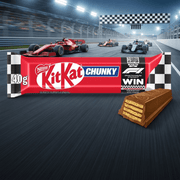 KitKat Chunky Formula 1 (F1) Milk Chocolate Bar 40g