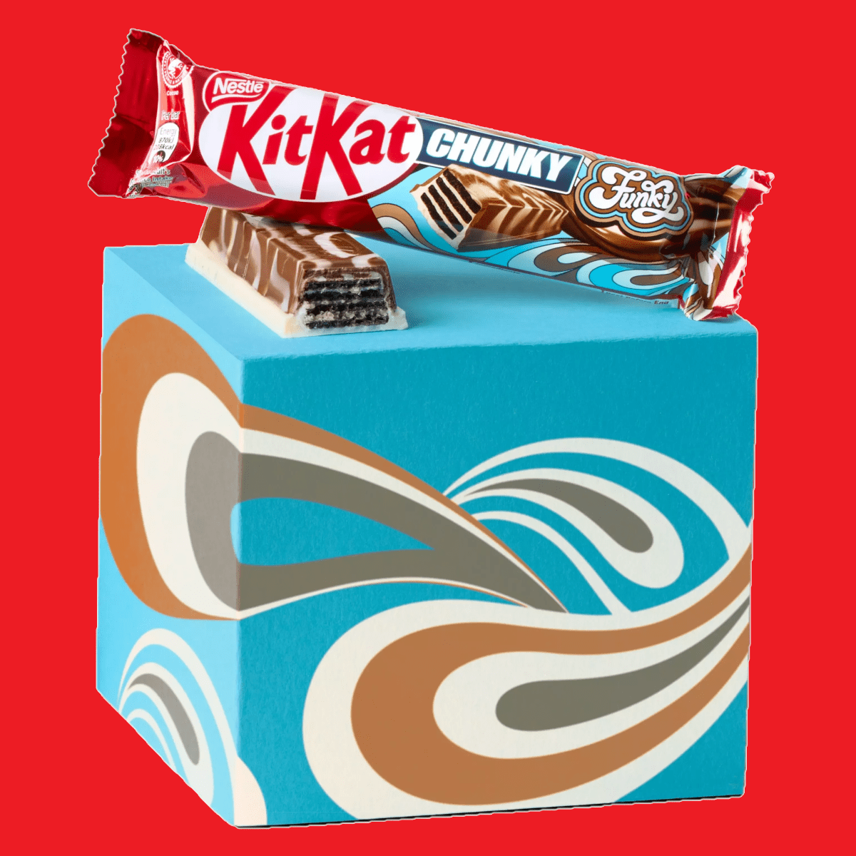 KitKat Chunky FUNKY Milk & White Chocolate Bar 40g — Happy Candy UK LTD