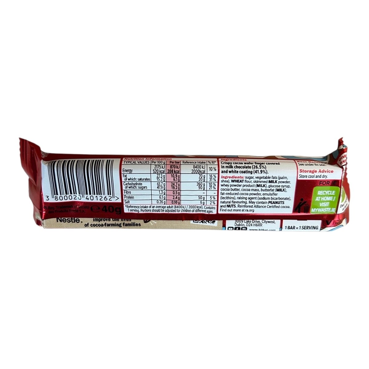 KitKat Chunky FUNKY Milk & White Chocolate Bar 40g — Happy Candy UK LTD