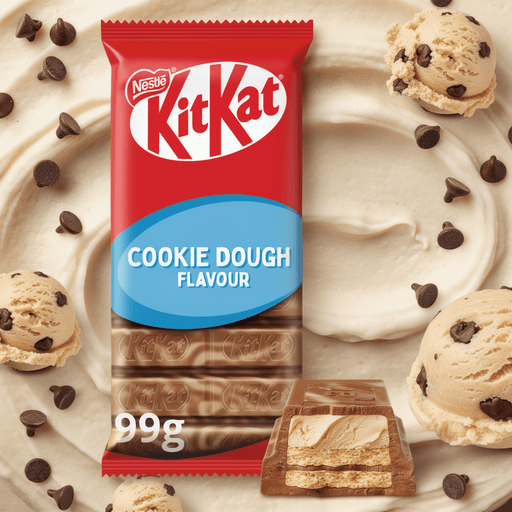 KitKat Cookie Dough Flavour Chocolate Sharing Bar 99g