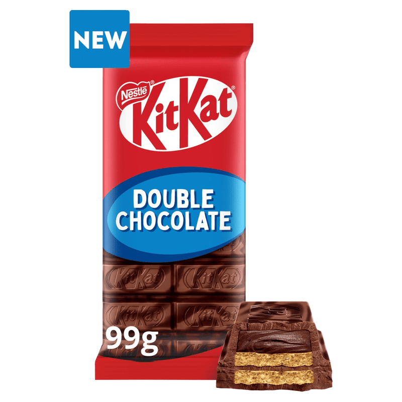 KitKat Double Chocolate Sharing Bar 99g - Happy Candy UK LTD