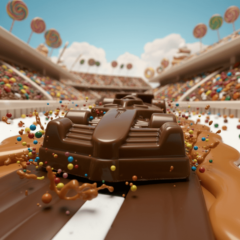 KitKat Formula 1 (F1) Chocolate Car Figure 29g