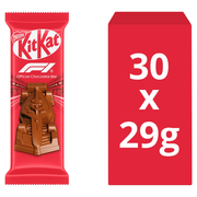 KitKat Formula 1 (F1) Chocolate Car Figure BULK BOX (30x29g)