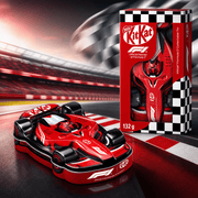 Kitkat Formula 1 (F1) Collectable Tin With Chocolates 130g