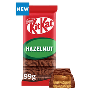 KitKat Hazelnut Chocolate Sharing Bar 99g - Happy Candy UK LTD