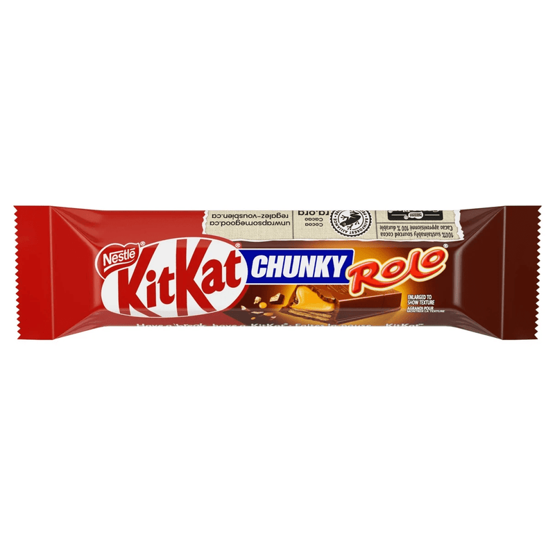 KitKat Rolo Chocolate Bar (CANADA) 42g