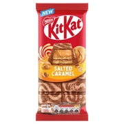 KitKat Salted Caramel Chocolate Sharing Bar 99g - Happy Candy UK LTD