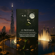 LE PROFESSEUR Dubai Style Pistachio DARK Chocolate Bar (IMPORT) 90g - Happy Candy UK LTD