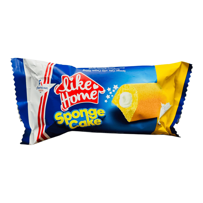 Like Home Vanilla Creme Filled Sponge Cake (USA) 40g - Happy Candy UK LTD