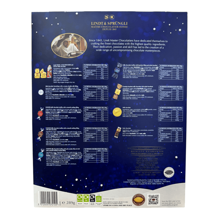 Lindt Festive Selection Advent Calendar 289g