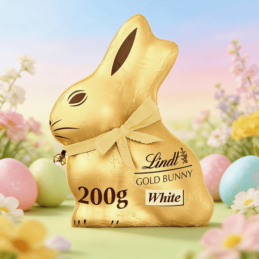 Lindt GOLD BUNNY White Chocolate 200g