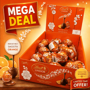 Lindt Lindor Filled Orange Chocolate Egg BULK RETAIL BOX 48x28g