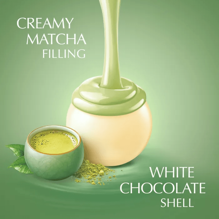Lindt LINDOR Matcha White Chocolate Truffles Box 200g