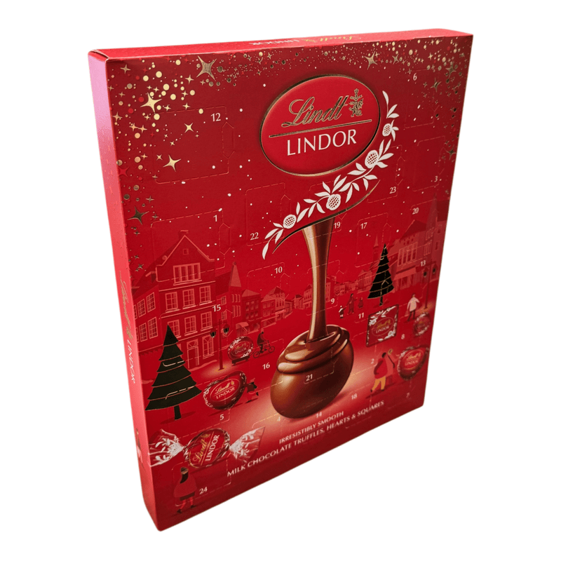 Lindt Lindor Milk Chocolate Christmas Advent Calendar 235g