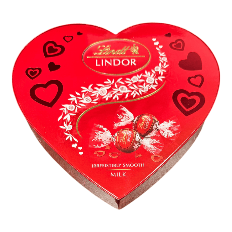 Lindt Lindor Milk Chocolate Truffles Heart Gift Box 200g
