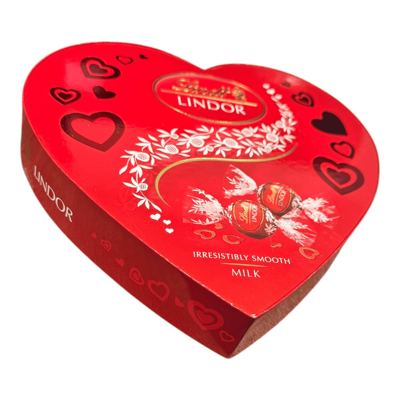 Lindt Lindor Milk Chocolate Truffles Heart Gift Box 200g