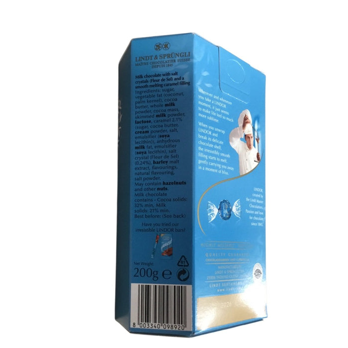 Lindt Lindor Salted Caramel Truffles 200g - Happy Candy UK LTD