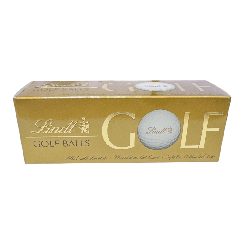 Lindt Milk Chocolate Golf Balls 3 Pieces Box 110g