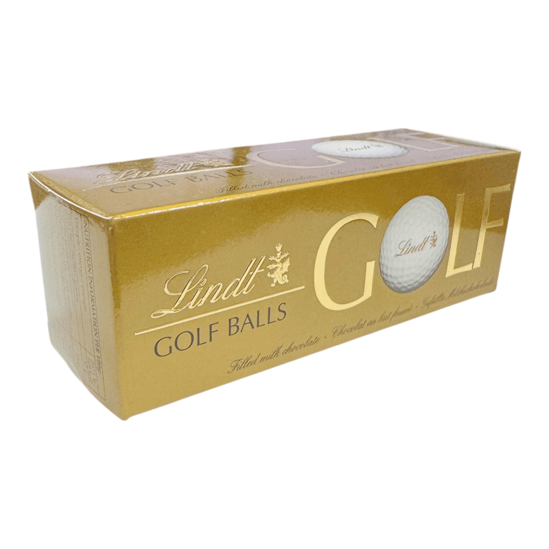 Lindt Milk Chocolate Golf Balls 3 Pieces Box 110g