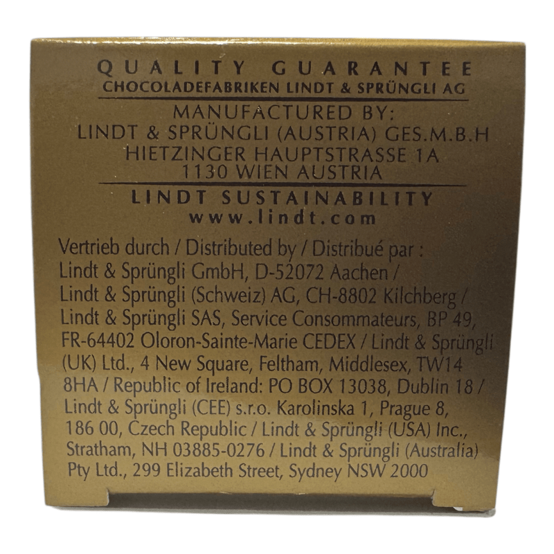 Lindt Milk Chocolate Golf Balls 3 Pieces Box 110g