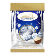 Lindt Snowdrops Milk Chocolate Bag 70g