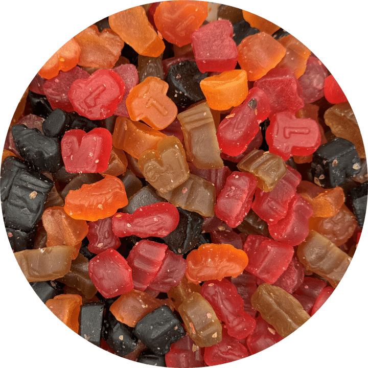 Lion Midget Gems, Licorice Gums, Football Gums, Poor Bens, Wine gums - Happy Candy UK LTD