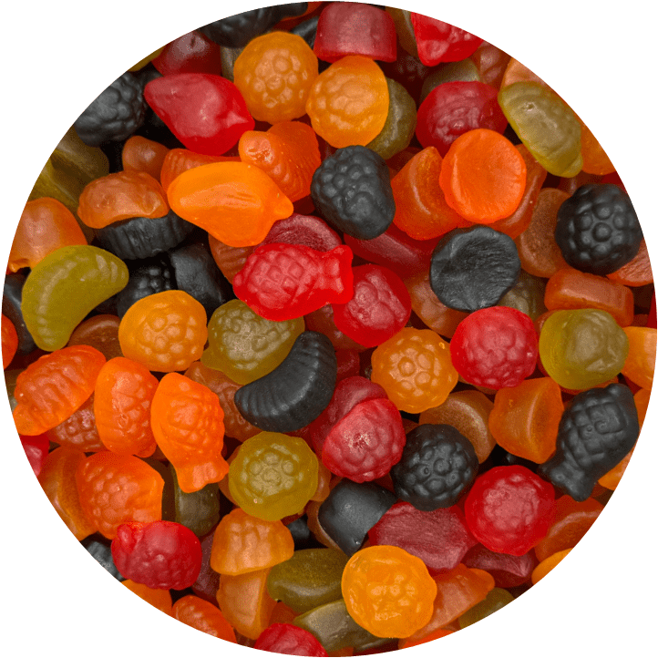 Lion Midget Gems, Licorice Gums, Football Gums, Poor Bens, Wine gums - Happy Candy UK LTD