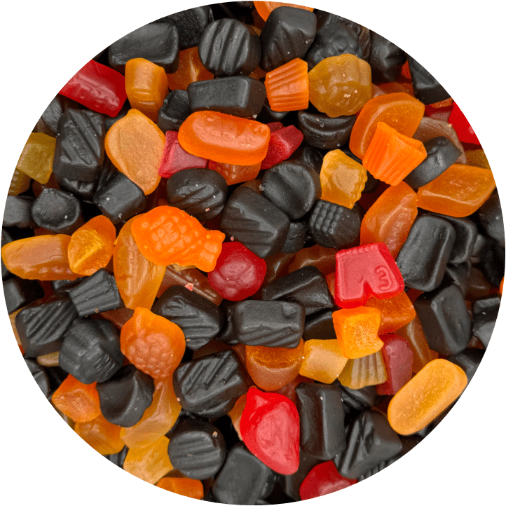 Lion Midget Gems, Licorice Gums, Football Gums, Poor Bens, Wine gums - Happy Candy UK LTD