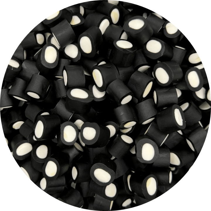 Liquorice Mint Fondant Rolls by Happy Candy® - Happy Candy UK LTD