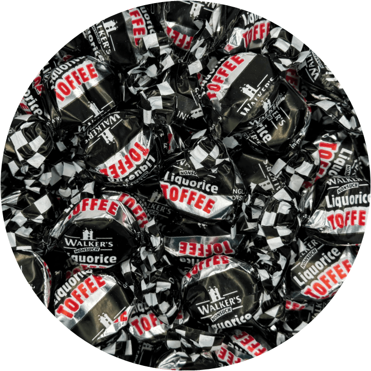 Liquorice Toffee - Walker's Nonsuch - Happy Candy UK LTD