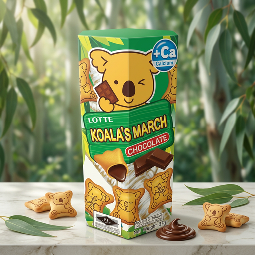 Lotte Koala's March Chocolate Biscuits 37g