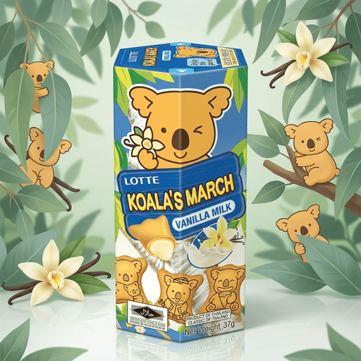 Lotte Koala's March Vanilla Biscuits 37g