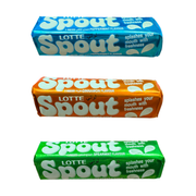 Lotte Spout 7 Piece Chewing Gum 3 Pack 3x23.8g