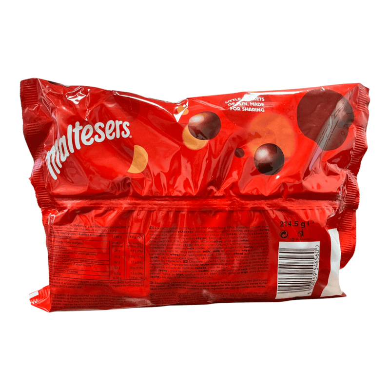 Maltesers Milk Chocolate Fun Size 11 Bags Multipack 214.5g