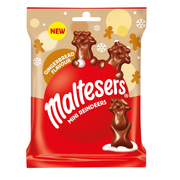 Maltesers Mini Reindeer Gingerbread Chocolate Christmas Treats Bag 59g
