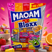 Maoam BLOXX Original Chewy Sweets 12 Pack MORE to SHARE 264g
