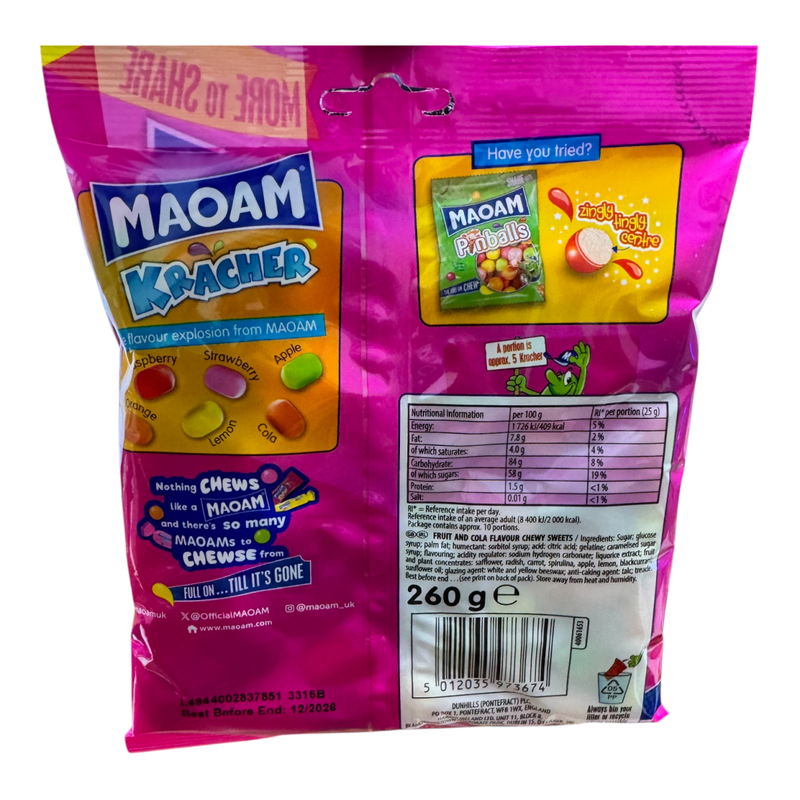 Maoam KRACHER Sweets MORE to SHARE 260g