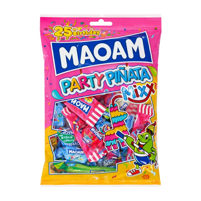 MAOAM Party Pinata Mixx 34 Piece XL Bag 300g