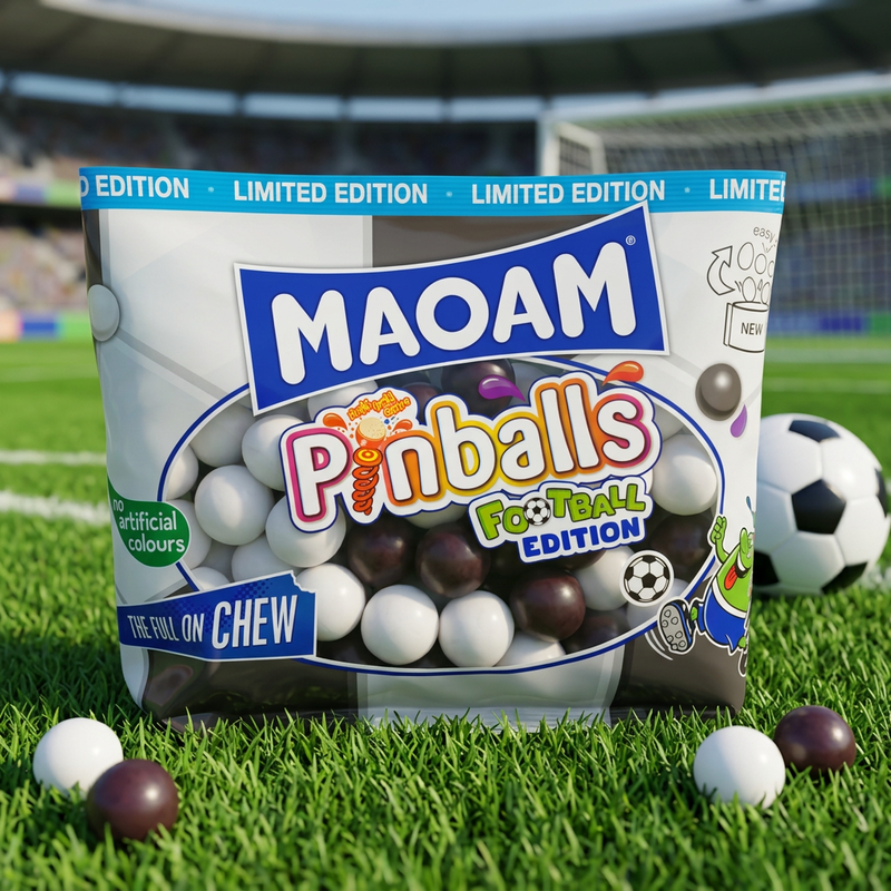 MAOAM Pinballs FOOTBALL EDITION XL Share Bag 420g