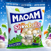 Maoam Snowballs Limited Edition Sweet Bag 140g