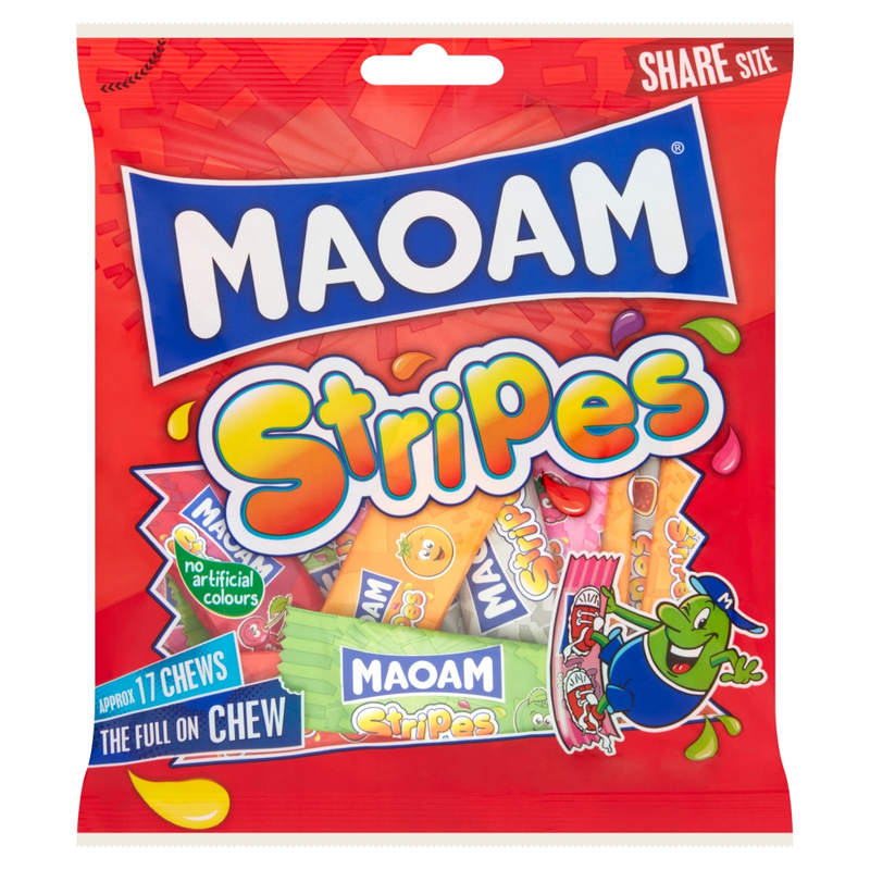 MAOAM Stripes Share Size Bag 140g