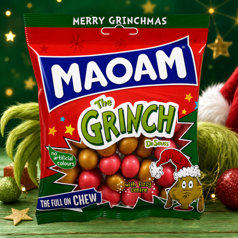 Maoam The GRINCH MERRY GRINCHMAS Cherry Cola 140g