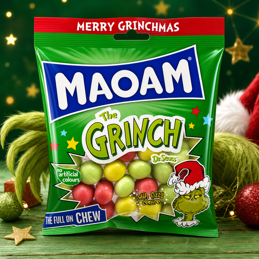 Maoam The GRINCH MERRY GRINCHMAS Sweet Bag 140g