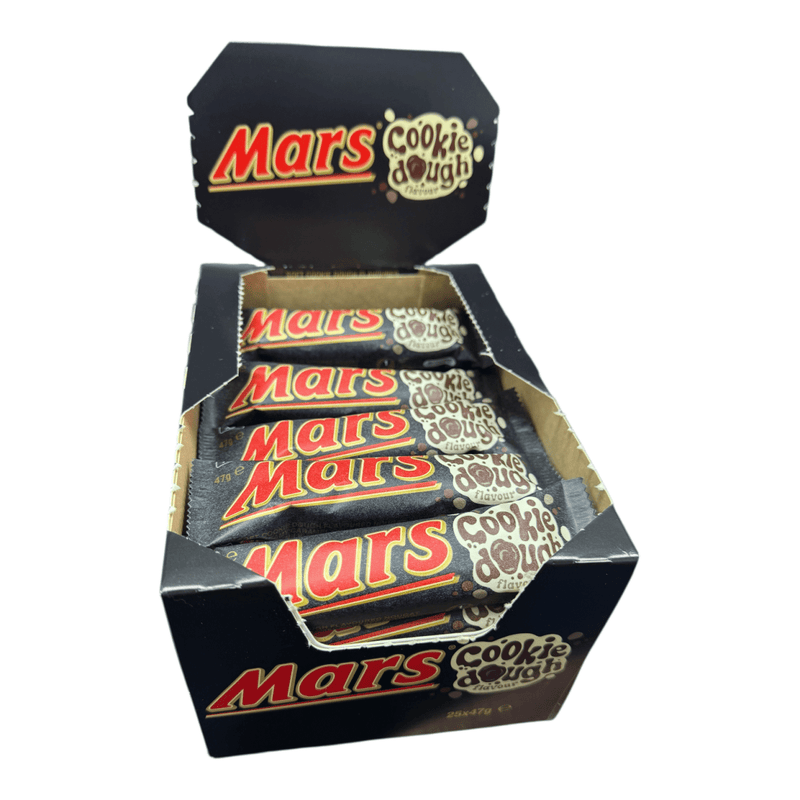 Mars COOKIE DOUGH (AUSTRALIAN) Milk Chocolate Bars BULK BOX 25X47g