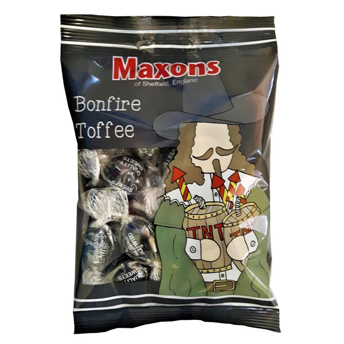 Maxons Bonfire Toffee Share Bag 120g - Happy Candy UK LTD