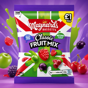 Maynards Bassetts Classic Fruit Mix Jelly 100g