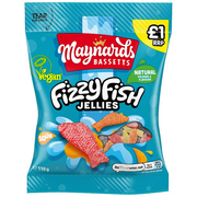 Maynards Bassetts Fizzy Fish Share Bag 110g