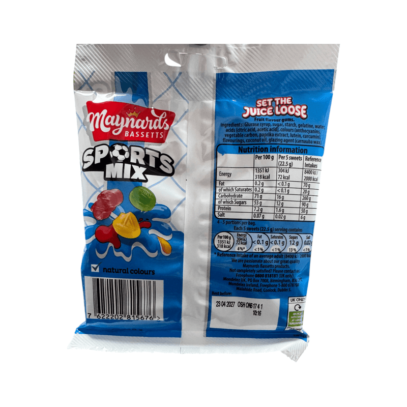 Maynards Bassetts SPORTS MIX 110g