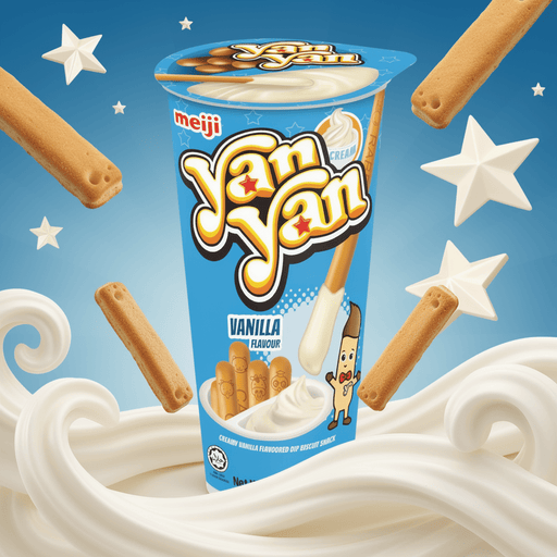 Meiji Yan Yan Vanilla Dip 44g
